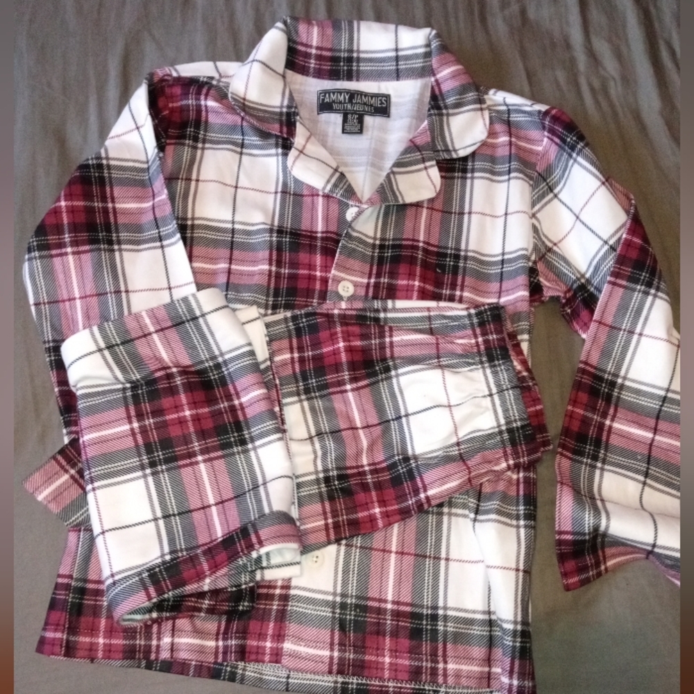 Kids light flannel pajamas